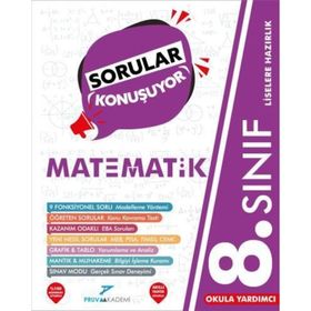 8. Sınıf Lgs Matematik Sorular Konuşuyor Soru Bankası-Pruva Akademi Yayınları