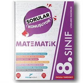 8. Sınıf Lgs Matematik Sorular Konuşuyor Soru Bankası-Pruva Akademi Yayınları