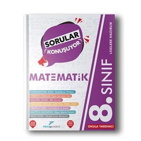 8. Sınıf Lgs Matematik Sorular Konuşuyor Soru Bankası-Pruva Akademi Yayınları