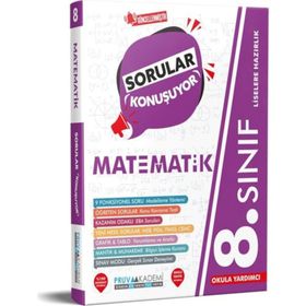 8. Sınıf Lgs Matematik Sorular Konuşuyor Soru Bankası-Pruva Akademi Yayınları