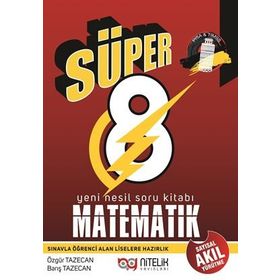 8. Sınıf LGS Matematik Süpernova Soru Bankası-Süpernova Yayınları