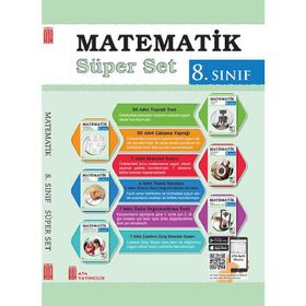 8. Sınıf LGS Matematik Süpernova Soru Bankası-Süpernova Yayınları