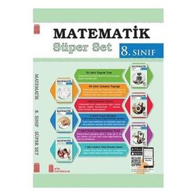 8. Sınıf LGS Matematik Süpernova Soru Bankası-Süpernova Yayınları