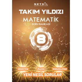 8. Sınıf LGS Matematik Takım Yıldızı Soru Bankası-Netbil Yayınları