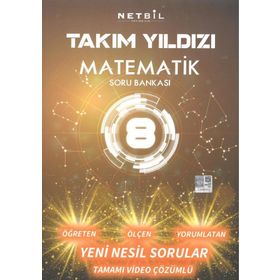 8. Sınıf LGS Matematik Takım Yıldızı Soru Bankası-Netbil Yayınları