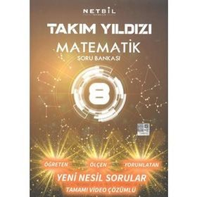 8. Sınıf LGS Matematik Takım Yıldızı Soru Bankası-Netbil Yayınları