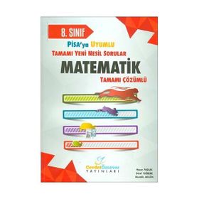 8. Sınıf Lgs Matematik Tamamı Çözümlü Soru Bankası-Cevdet Özsever