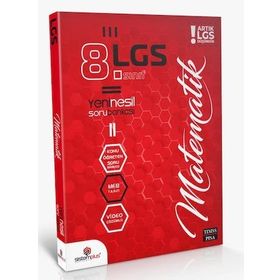 8. Sınıf LGS Matematik Video Konu Anlatım ve Çözümlü Soru Bankası-Sistem Plus Yayınları