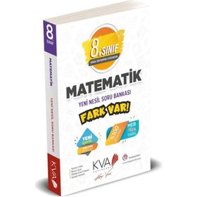 8. Sınıf LGS Matematik Yeni Nesil Etkinlikli Fark Var Soru Bankası Kva Yayınları