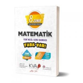 8. Sınıf LGS Matematik Yeni Nesil Etkinlikli Fark Var Soru Bankası Kva Yayınları