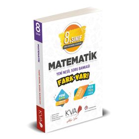 8. Sınıf LGS Matematik Yeni Nesil Soru Bankası Martı Yayınları