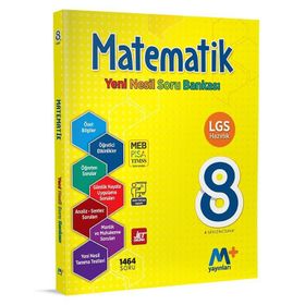 8. Sınıf LGS Matematik Yeni Nesil Soru Bankası Martı Yayınları