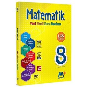 8. Sınıf LGS Matematik Yeni Nesil Soru Bankası Martı Yayınları