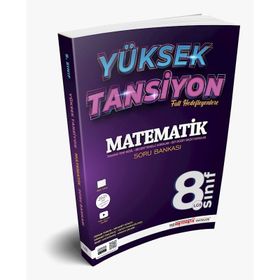 8. Sınıf Lgs Matematik Yüksek Tansiyon Soru Bankası-112 Matematik Yayınları