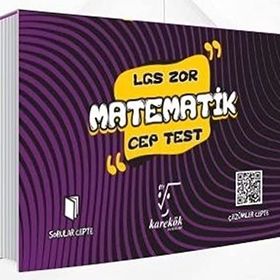 8. Sınıf LGS Matematik Zor Cep Test Karekök Yayınları