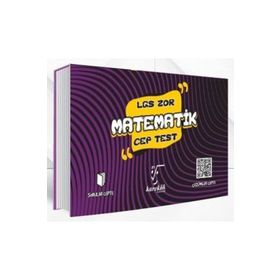 8. Sınıf LGS Matematik Zor Cep Test Karekök Yayınları