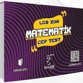 8. Sınıf LGS Matematik Zor Cep Test Karekök Yayınları
