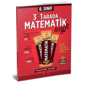 8. Sınıf LGS Matemito 3'ü 1 Arada Matematik Keyfi-Arı Yayınları