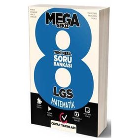 8. Sınıf LGS Mega Matematik Soru Bankası Cevap Yayınları