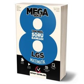 8. Sınıf LGS Mega Matematik Soru Bankası Cevap Yayınları