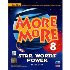 8. Sınıf LGS More More Star Words Power Kurmay Elt Yayınları