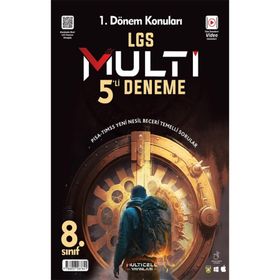 8. Sınıf Lgs Multi 5'li Deneme 1. Dönem Konuları Multicell Yayınları