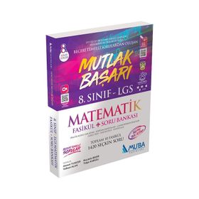 8. Sınıf LGS Mutlak Başarı Matematik Fasikül + Soru Bankası Muba Yayınları