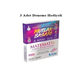 8. Sınıf LGS Mutlak Başarı Matematik Fasikül + Soru Bankası Muba Yayınları