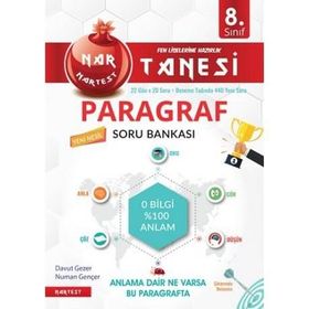 8. Sınıf Lgs Nar Tanesi Paragraf Soru Bankası-Nartest Yayınları