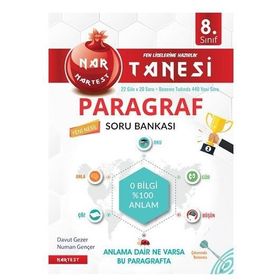 8. Sınıf Lgs Nar Tanesi Paragraf Soru Bankası-Nartest Yayınları