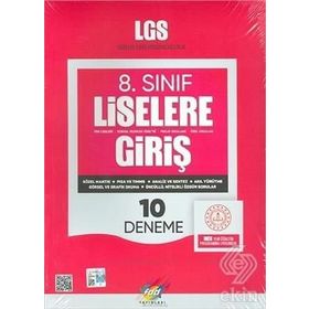 8. Sınıf LGS Onlu Deneme Sınavı Komisyon Fdd Yayınları