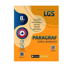 8. Sınıf LGS Paragraf Soru Bankası Paragraf Soru Bankası Pegem Akademi Yayıncılık