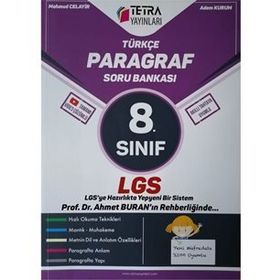 8.Sınıf LGS Paragraf Soru Bankası-Tetra Yayınları