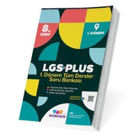 8. Sınıf LGS Plus 1. Dönem Tüm Dersler Soru Bankası-Workwin Yayınları