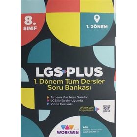 8. Sınıf LGS Plus 1. Dönem Tüm Dersler Soru Bankası-Workwin Yayınları