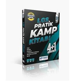 8. Sınıf LGS Pratik Kamp Kitabı 4+1 1. Dönem Konular Yanıt Yayınları
