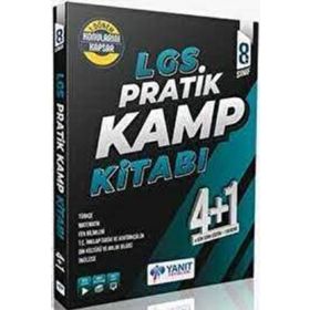 8. Sınıf LGS Pratik Kamp Kitabı 4+1 1. Dönem Konular Yanıt Yayınları