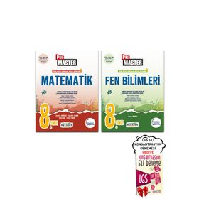 8. Sınıf LGS Pre Master Matematik ve Fen Bilimleri Soru Bankası Seti Okyanus Yayınları