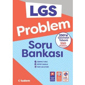 8.Sınıf LGS Problem Soru Bankası Tudem Eğitim