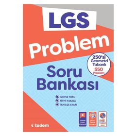 8.Sınıf LGS Problem Soru Bankası Tudem Eğitim