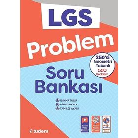 8.Sınıf LGS Problem Soru Bankası Tudem Eğitim
