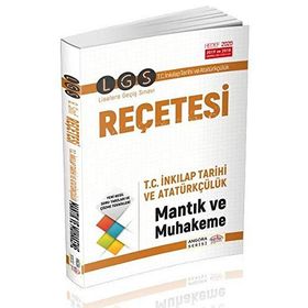 8. Sınıf LGS Reçetesi T.C İnkılap Tarihi ve Atatürkçülük Mantık ve Muhakeme Soru Bankası Angora Serisi-Editör Yayınları
