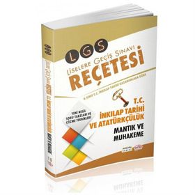 8. Sınıf LGS Reçetesi T.C İnkılap Tarihi ve Atatürkçülük Mantık ve Muhakeme Soru Bankası Angora Serisi-Editör Yayınları