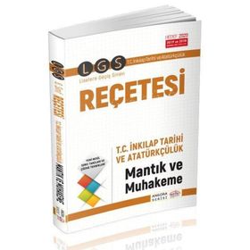 8. Sınıf LGS Reçetesi T.C İnkılap Tarihi ve Atatürkçülük Mantık ve Muhakeme Soru Bankası Angora Serisi-Editör Yayınları