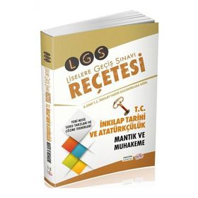 8. Sınıf LGS Reçetesi T.C İnkılap Tarihi ve Atatürkçülük Mantık ve Muhakeme Soru Bankası Angora Serisi-Editör Yayınları