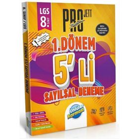 8. Sınıf LGS Sayısal 1. Dönem Pro JETT 5'li Deneme - Ünlüler Karması