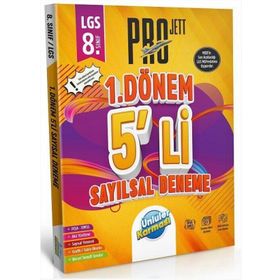 8. Sınıf LGS Sayısal 1. Dönem Pro JETT 5'li Deneme - Ünlüler Karması
