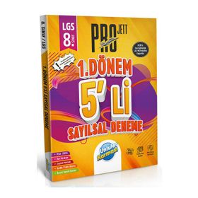 8. Sınıf LGS Sayısal 1. Dönem Pro JETT 5'li Deneme - Ünlüler Karması