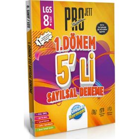 8. Sınıf LGS Sayısal 1. Dönem Pro JETT 5'li Deneme - Ünlüler Karması
