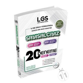 8. Sınıf LGS Sayısalcıyız Pissa 40 Deneme-DenemeBank Yaynları